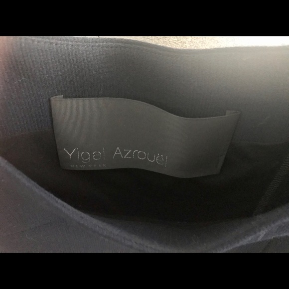 Yigal Azrouel Wool Asym-Back-Zip Dress - Picture 4 of 7